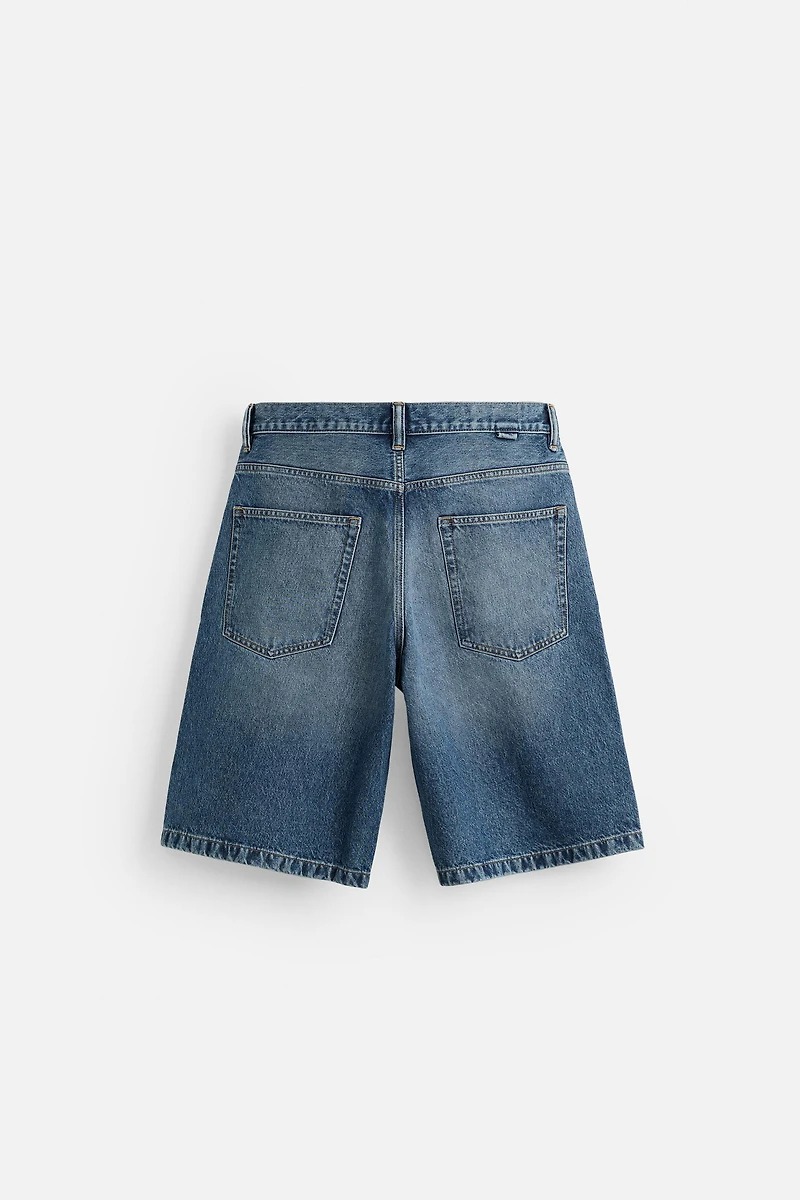 BAGGY FIT DENIM SHORTS