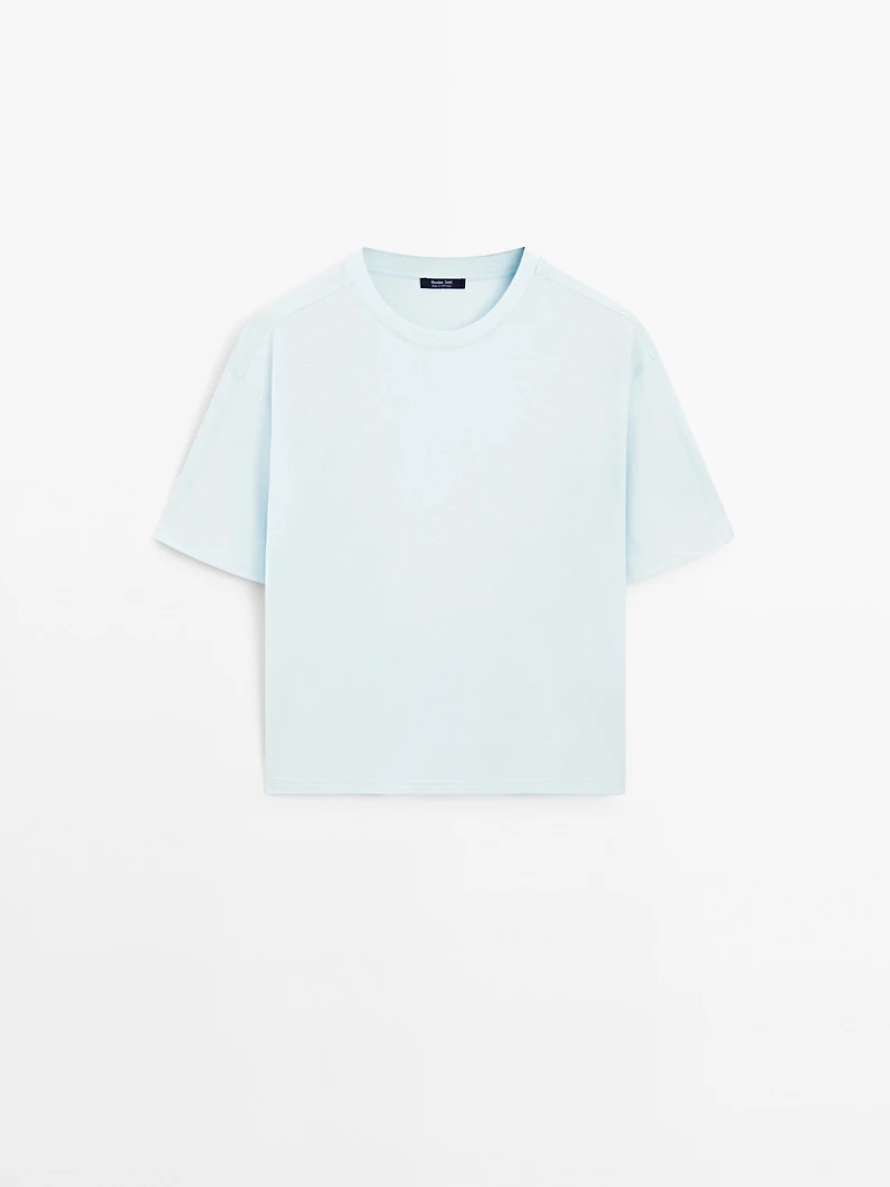 Oversize t-shirt with seam detail