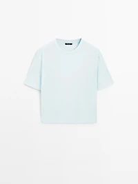 Oversize t-shirt with seam detail