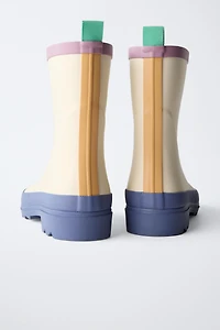 BOTTES DE PLUIE COLOR BLOCK