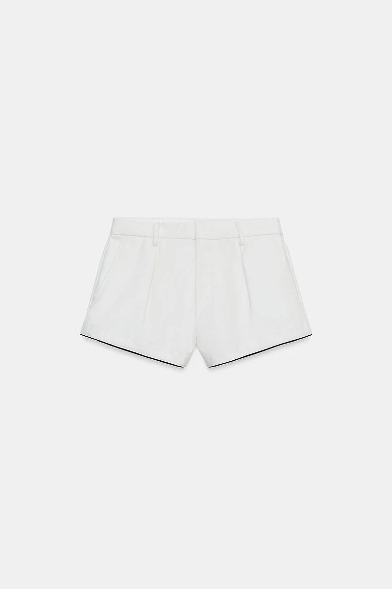SHORT EN JEAN À PINCES ZW COLLECTION