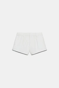 SHORT EN JEAN À PINCES ZW COLLECTION