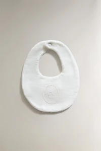 BABY BIB WITH CHICK EMBROIDERY