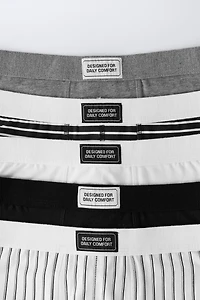 AGES 6-14 / FIVE-PACK OF BOXERS WITH LABEL