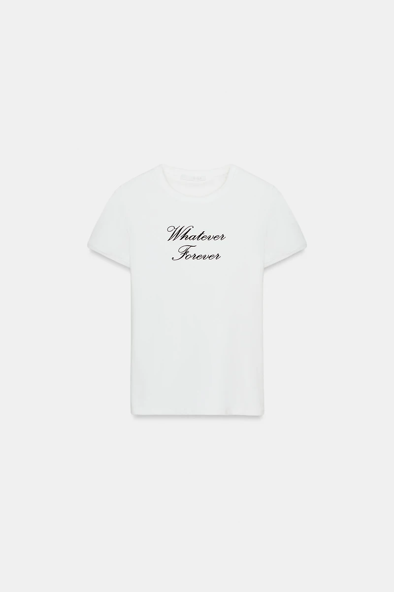 TEXT T-SHIRT