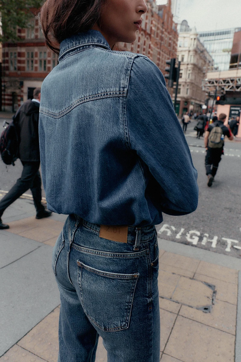 Z1975 FLOWY DENIM SHIRT
