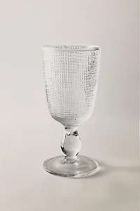 VERRE À PIED RELIEF