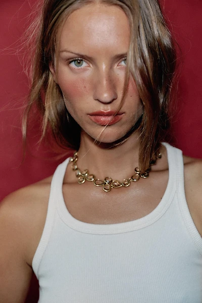 CRYSTAL PIECE NECKLACE