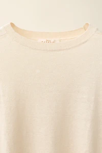 100% LINEN KNIT JUMPER CREATED BY CARAMEL LONDON X ZARA