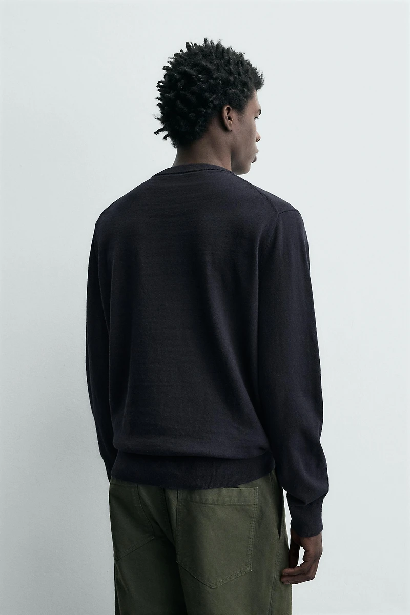 PULL EN MÉLANGE DE COTON