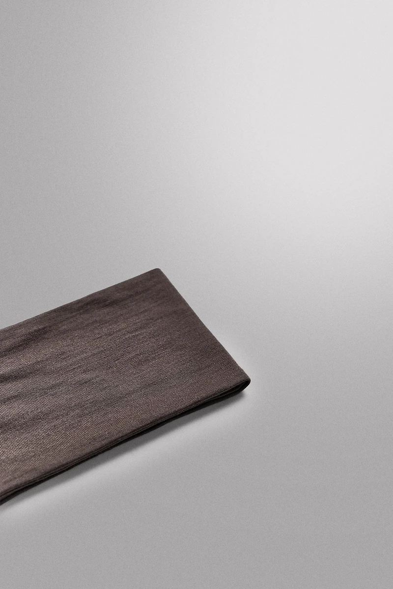 WOOL BLEND ELASTIC SPORTS HEADBAND