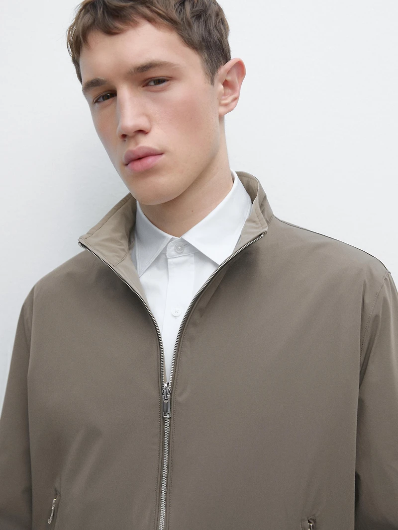 Short reversible jacket