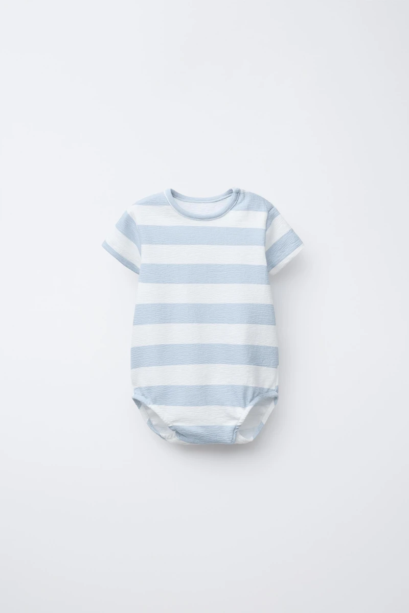 STRIPED BODYSUIT