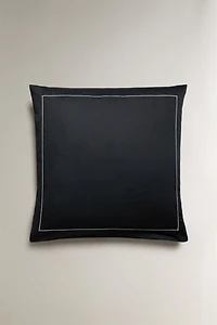 SATEEN PILLOWCASE WITH TRIM (500 THREAD COUNT)