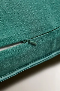THROW PILLOW COVER WITH OVERLOCK