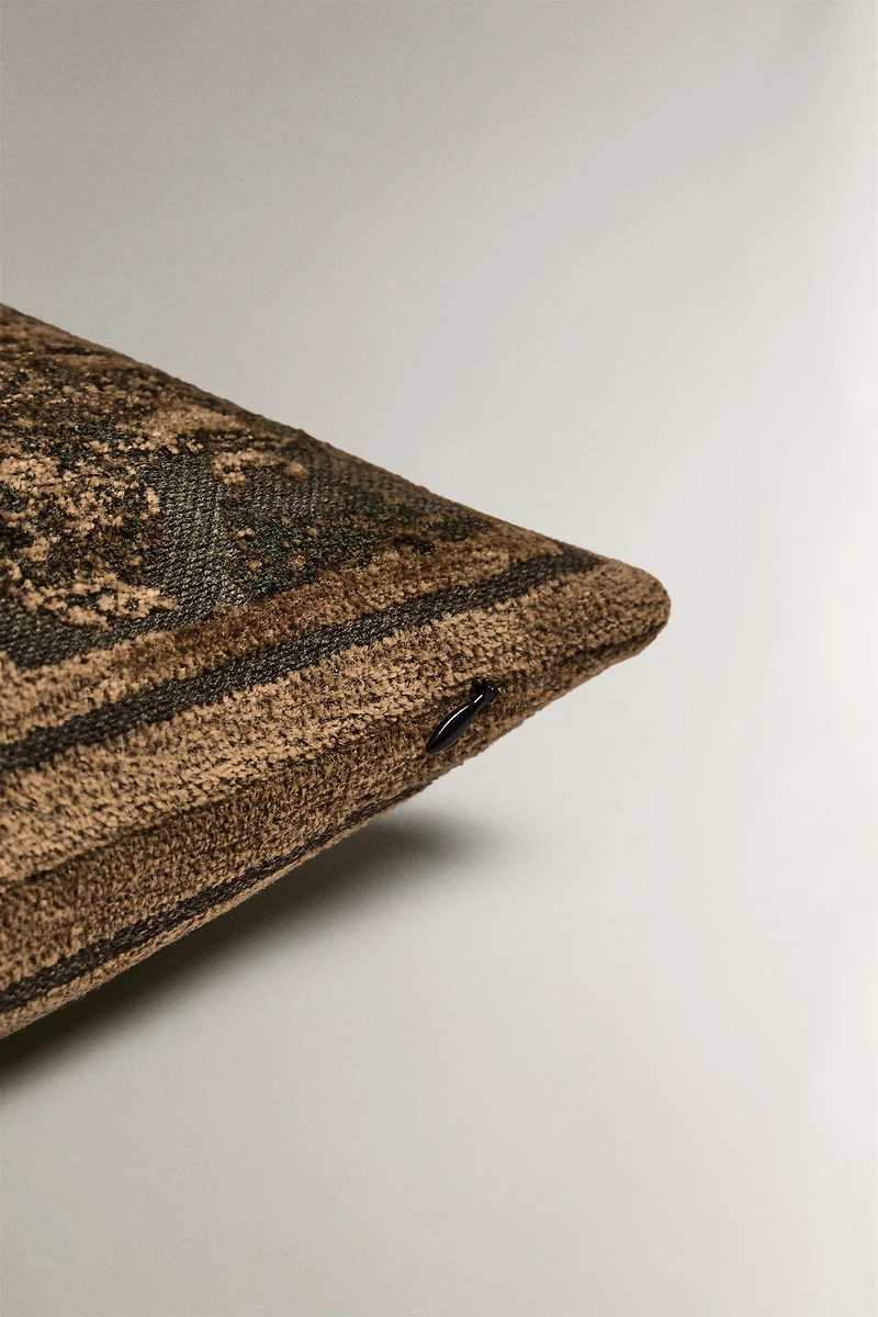 JACQUARD CHENILLE CUSHION COVER