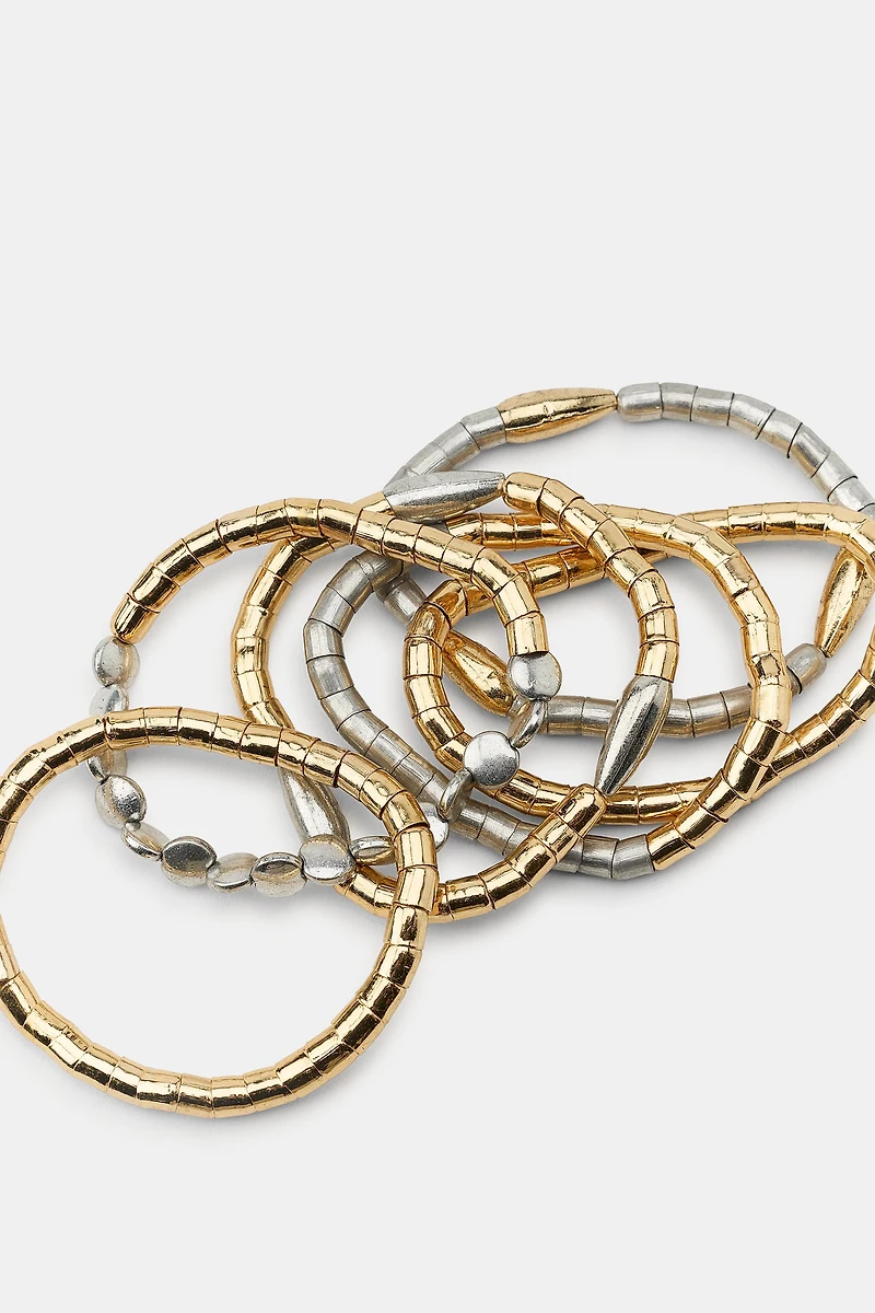PACK OF COMBINED ELASTIC BRACELETS