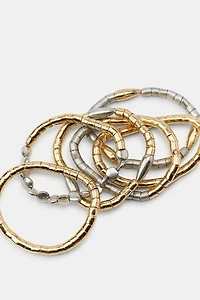PACK OF COMBINED ELASTIC BRACELETS