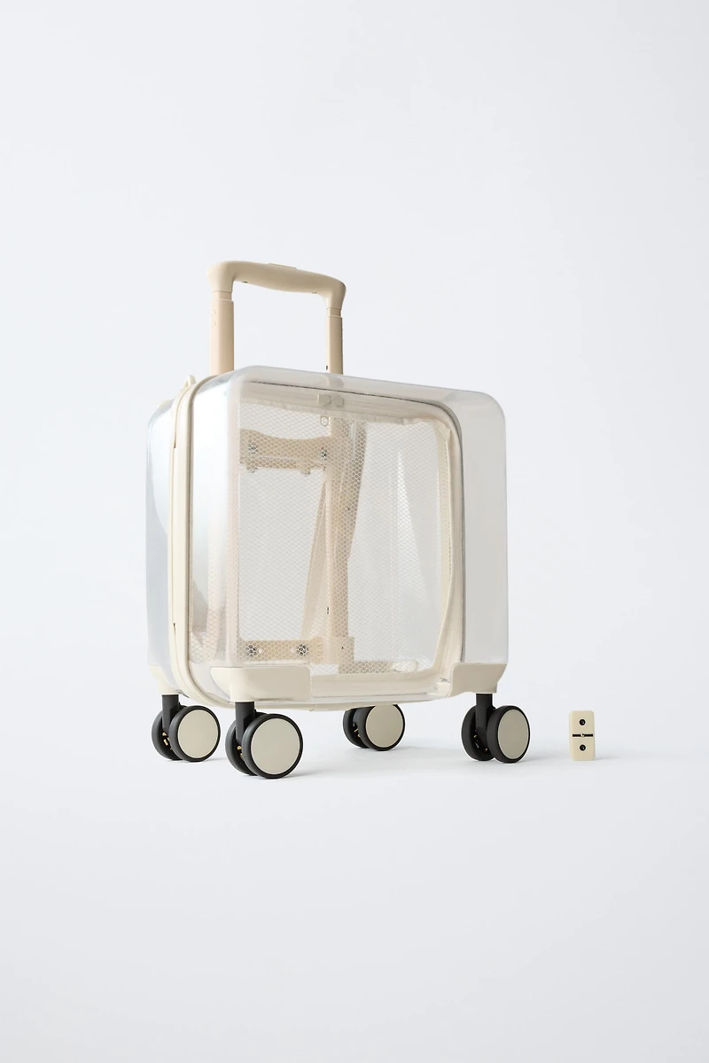 TRANSPARENT TRAVEL SUITCASE