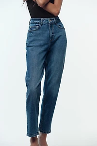 JEAN Z.01 MOM FIT CONFORT TAILLE HAUTE