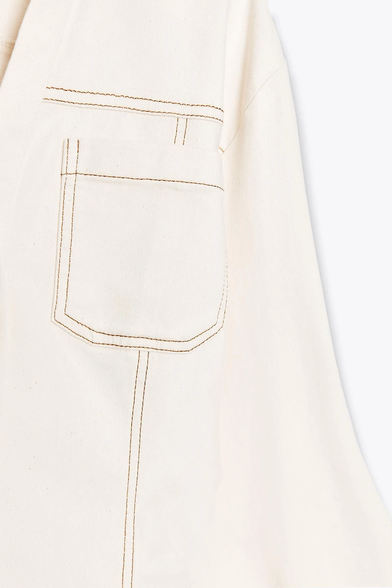CHEMISE AJUSTÉE EN JEAN
