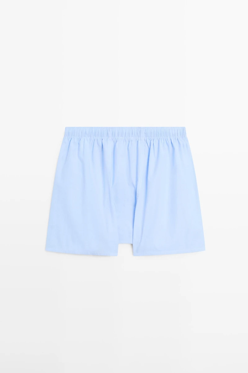 100% cotton striped boxers
