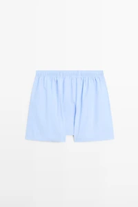 100% cotton striped boxers