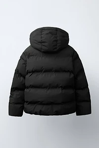WATER REPELLENT LABEL PADDED COAT