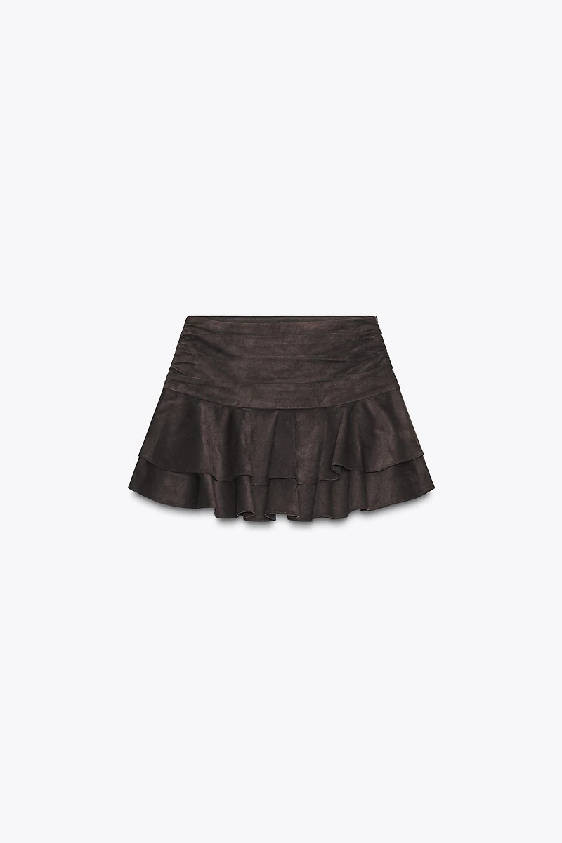 RUFFLED SKORT
