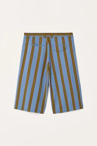 RELAXED FIT STRIPED SHORTS LIMITED EDITION