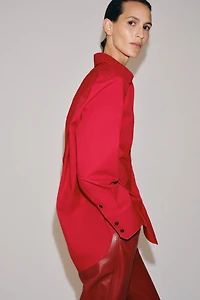 ZW COLLECTION POPLIN SHIRT