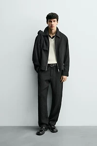IRREGULAR TEXTURED JACKET
