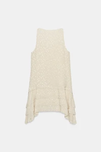 ZW COLLECTION JACQUARD MINI DRESS