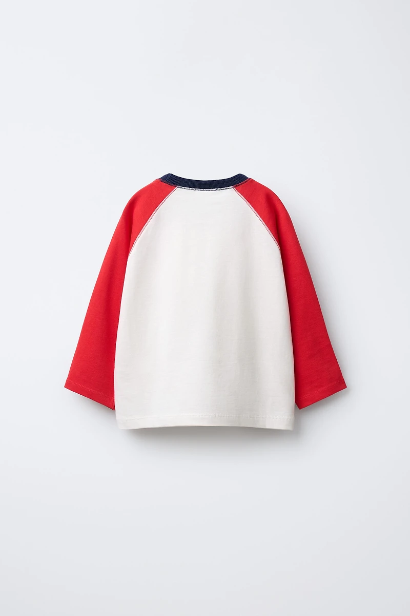 RAGLAN SLEEVE T-SHIRT