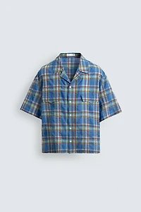 CHEMISE RELAXED FIT À CARREAUX