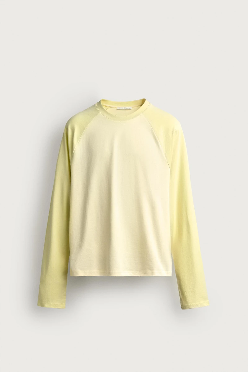 RELAXED FIT RAGLAN T-SHIRT