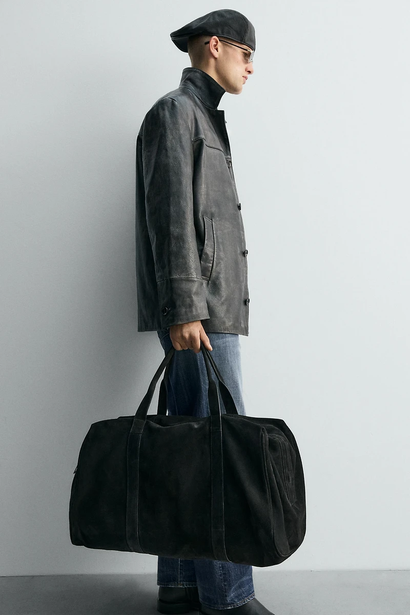 LIMITED EDITION LEATHER TRAVEL BAG