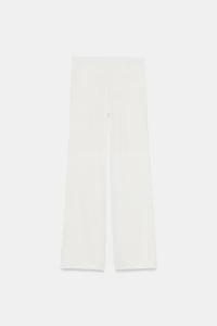 SATIN FLARE PANTS