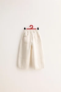 ZARA TIMELESS - PLAID BAGGY TWILL PANTS