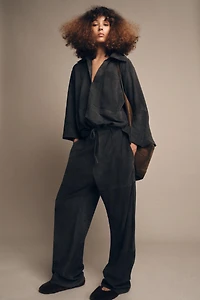 LIMITED EDITION SUEDE LEATHER POCKET SHIRT