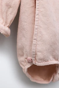 EMBROIDERED LACE ROMPER