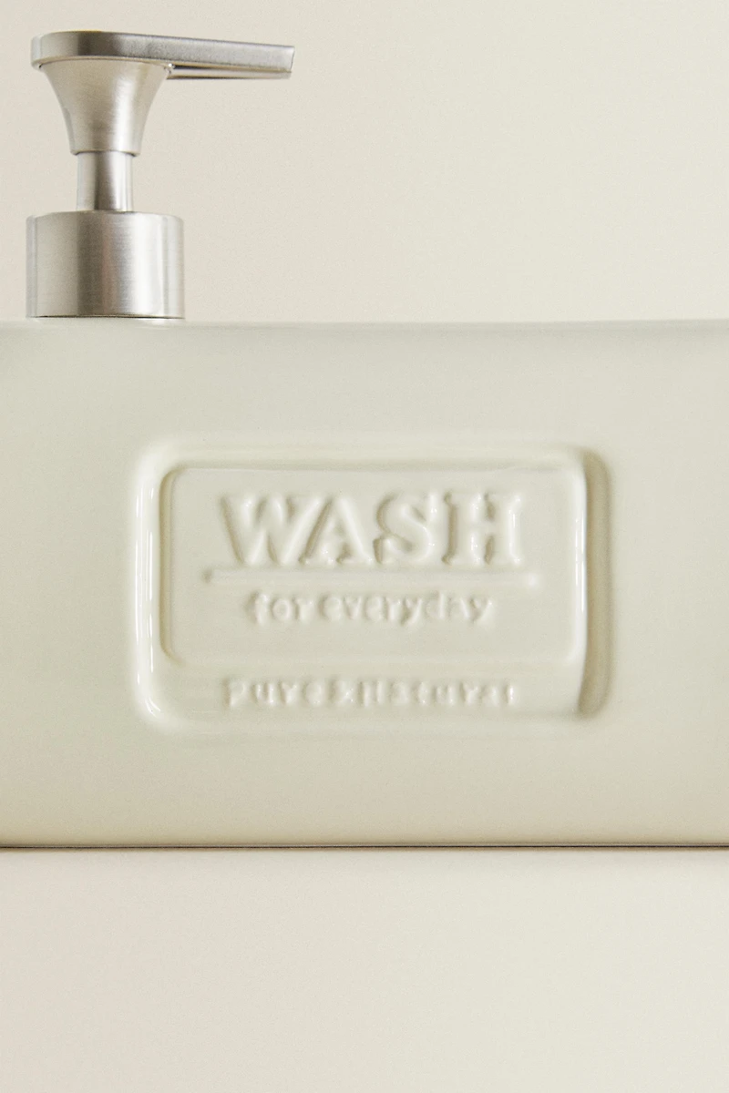 WASHING-UP LIQUID DISPENSER WITH CONTAINER