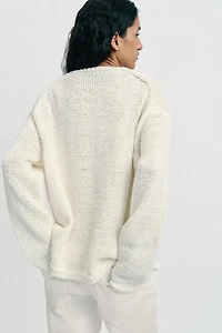 V-NECK KNIT JUMPER