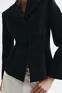 ZW COLLECTION TEXTURED PEPLUM BLAZER