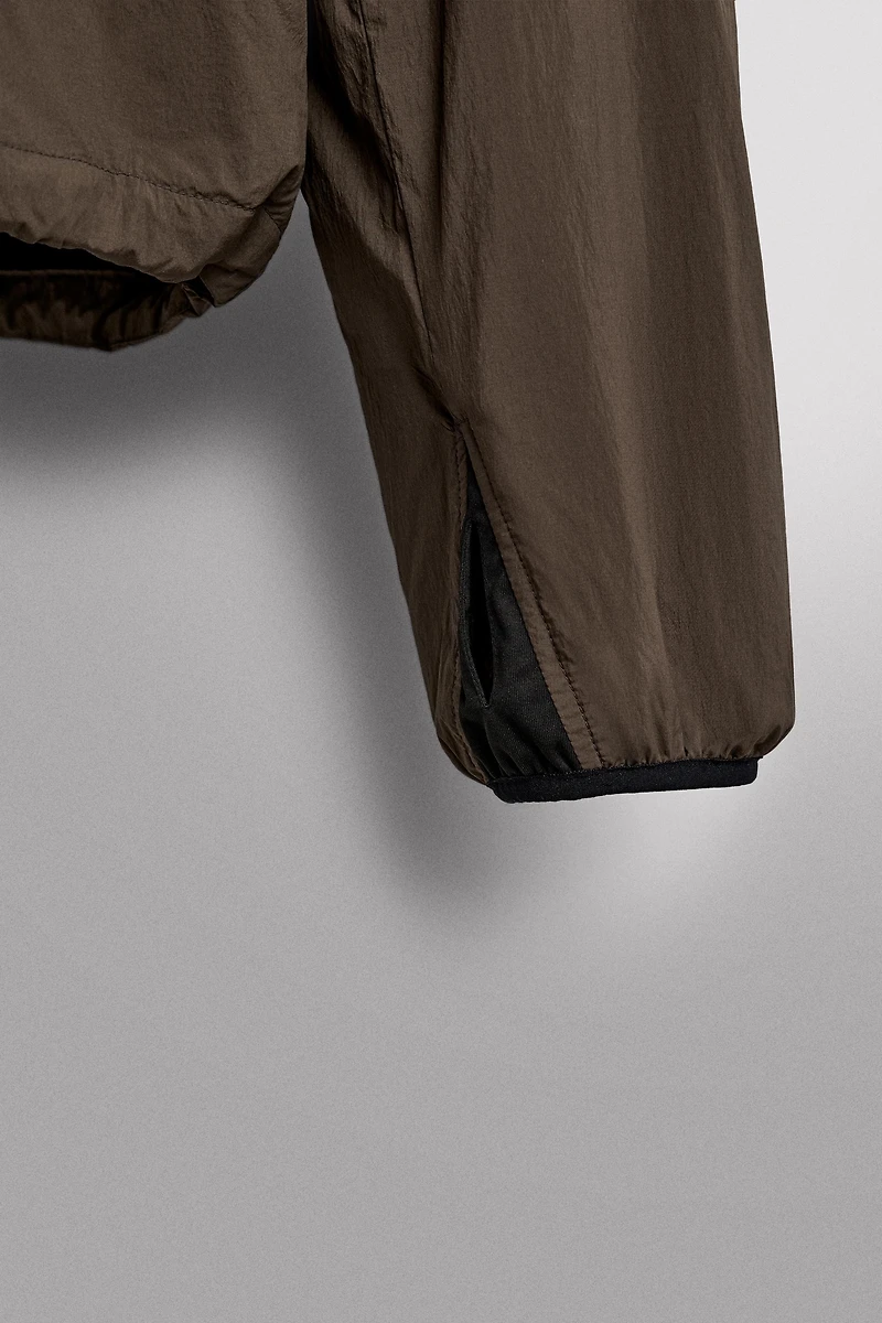 VESTE TECHNIQUE DOUBLURE CONTRASTE