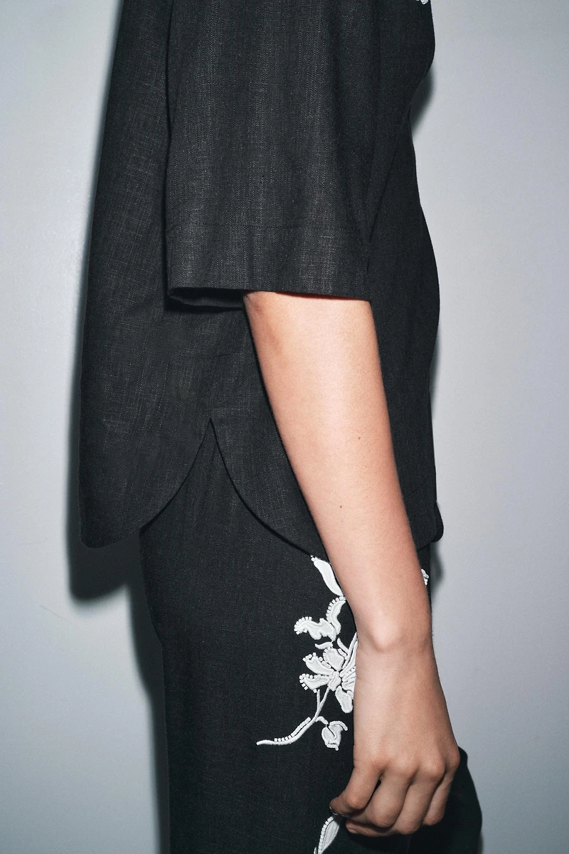 BEADED EMBROIDERED PANTS ZW COLLECTION