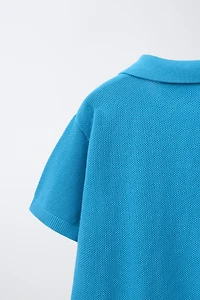 KNIT PIQUÉ POLO SHIRT