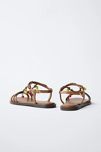 FRUIT STRAP SANDALS