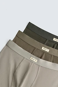 SOFT BOXER BRIEFS 3-PACK