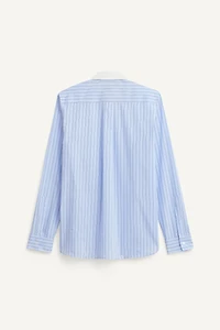 CONTRAST COLLAR STRIPED SHIRT LIMITED EDITION